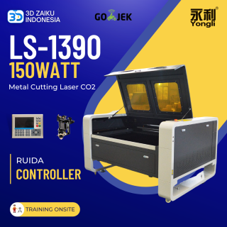 Zaiku Metal Cutting LS-1390 150 Watt Metal Cutting Laser CO2